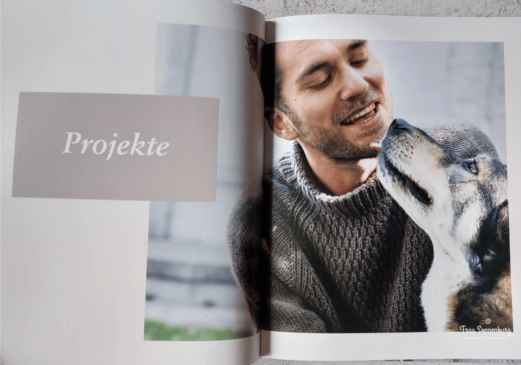 Unisex Pullover stricken - Blick ins Buch