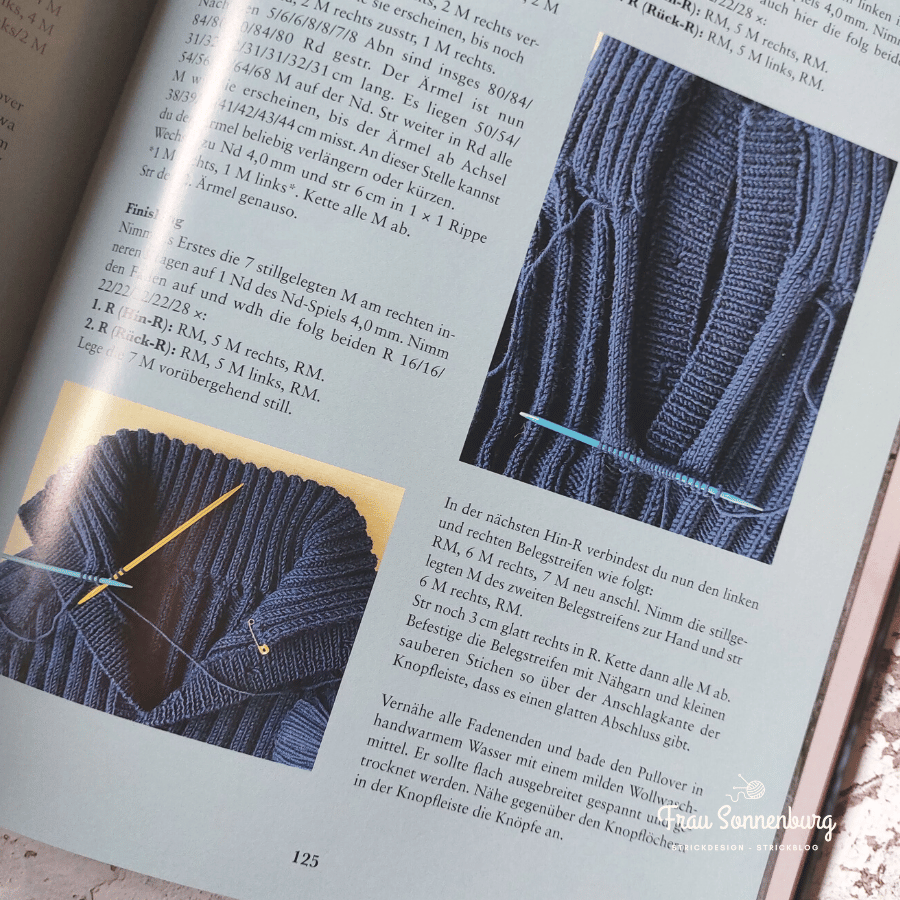 Unisex Pullover stricken - besondere Techniken