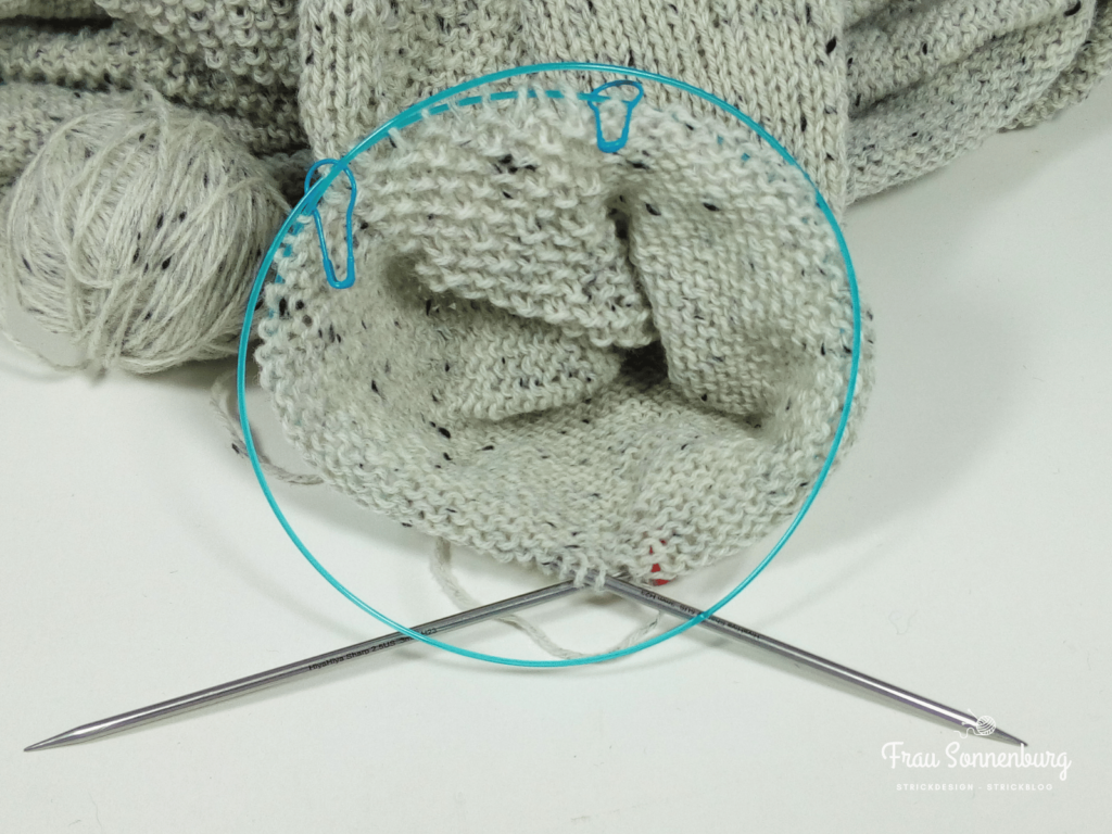 Aermel-stricken-Magic-Loop-Metallnadel - Rundstricknadel