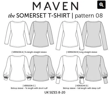 Maven Patterns - Somerset Shirt - Modellübersicht