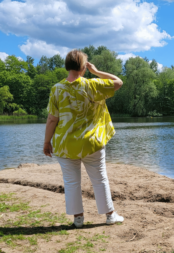 Style Arc - Martha Overshirt - Tragefoto hinten