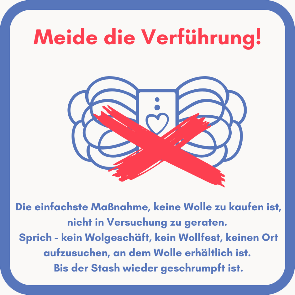 Monatstipp zur Wolldiät im Oktober: Meide die Verführung!
