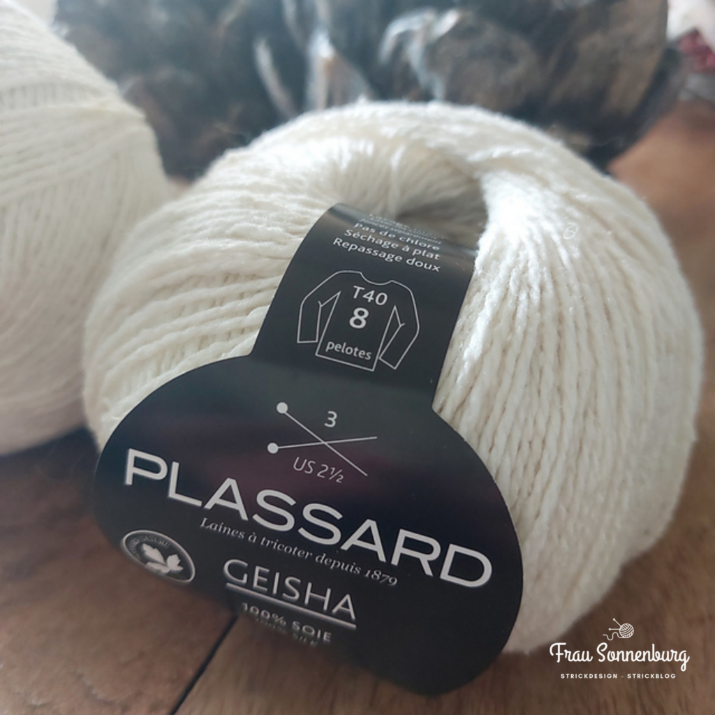 Plassard Geisha - naturfarbenes Sidengarn
- Wolldiät - Fail