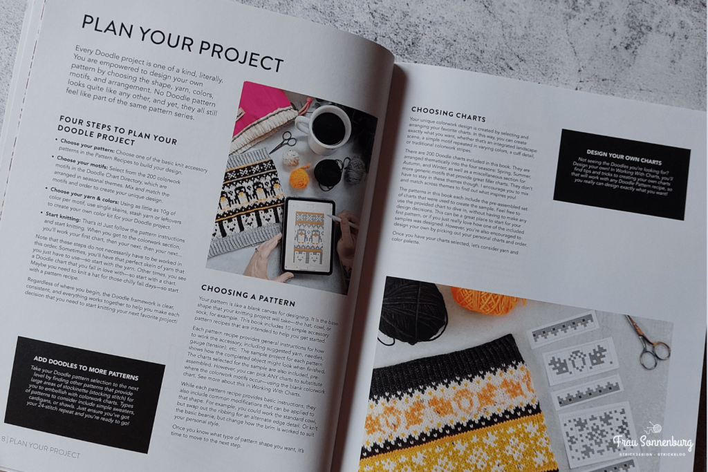 Buchrezension - The Google Knit Directory - Blick ins Buch