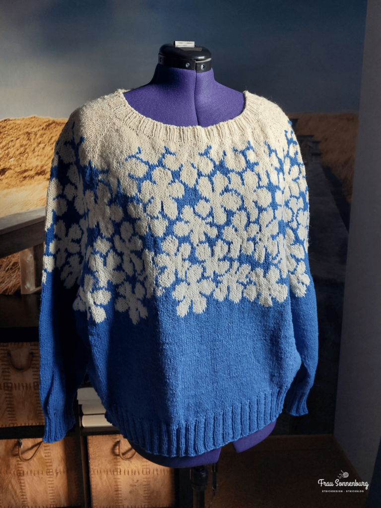Drawing sweater - auf den Nadeln Januar