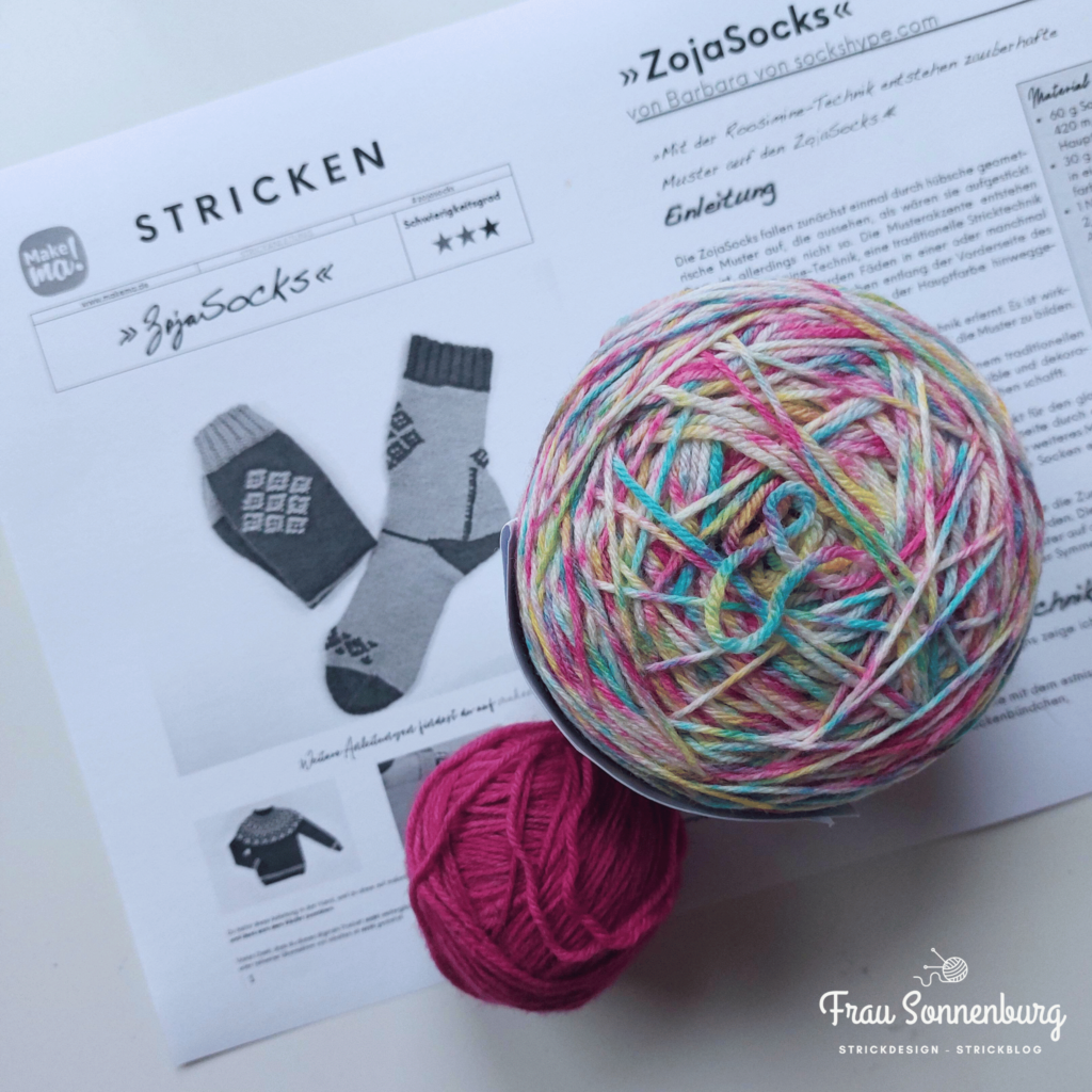 Sockshype Zoja Socks - Anleitung und Garn