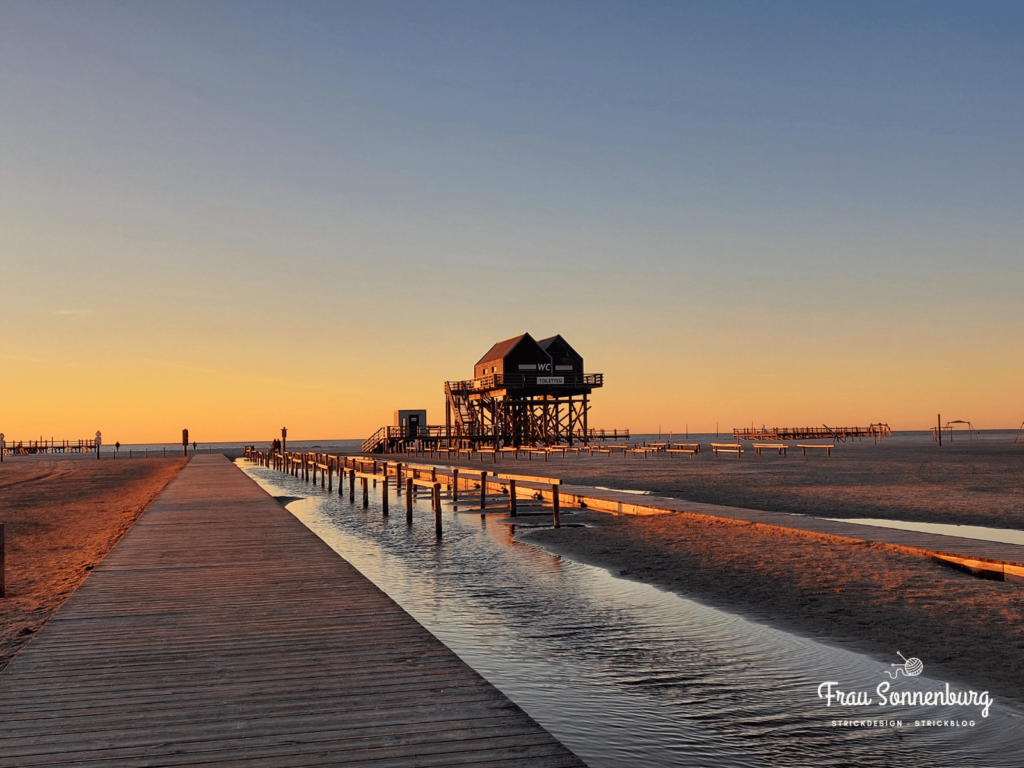Pfahlrestaurant in St. Peter Ording - Sonne im Herzen - am Meer