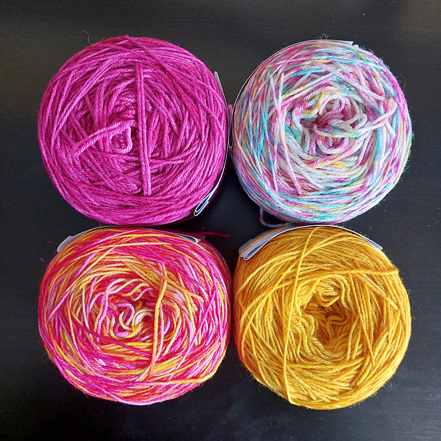 Socken stricken - Sockenwolle