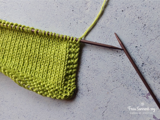 Addi Mystic Lace - Maschenprobe