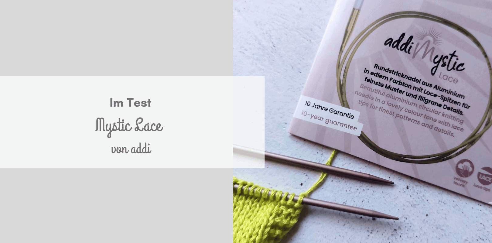 Im Test: Addi Mystic Lace - FrauSonnenburg - Stricken - Nähen - und mehr