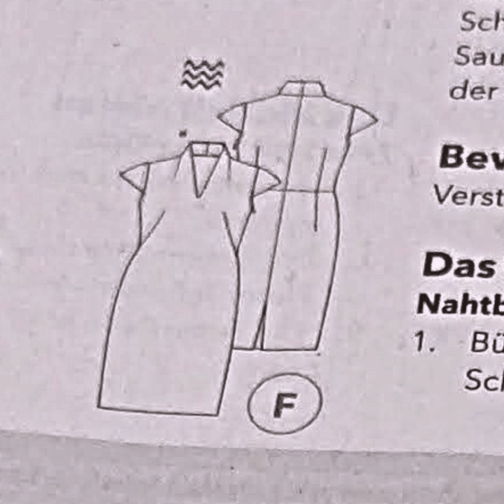 Modellskizze Fashion Style Kleid