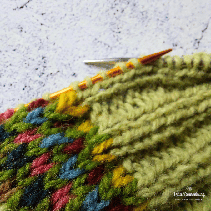 Addi Duett - Abstricken von Maschen