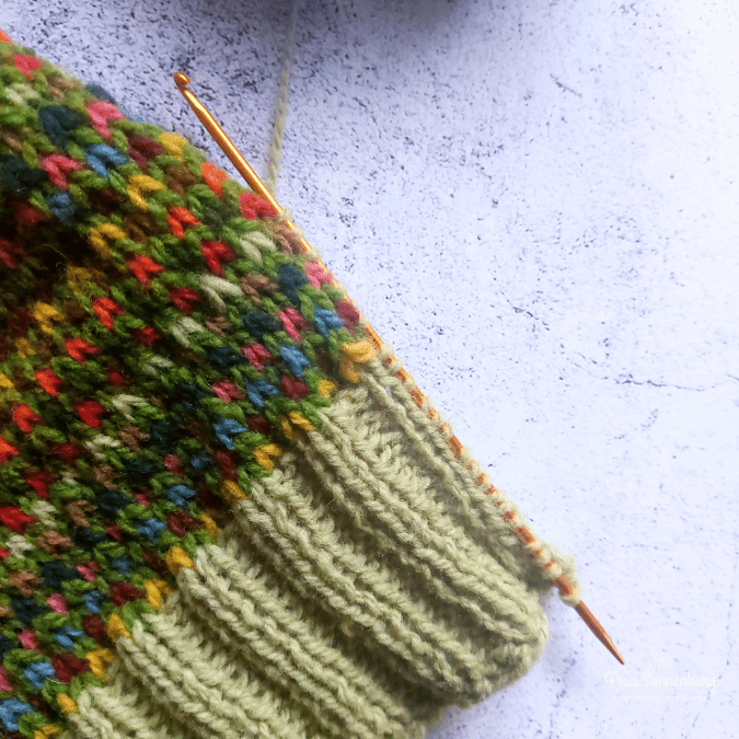 Addi Duett - Spezialnadel zum Aufnehmen von Maschen aus Rändern