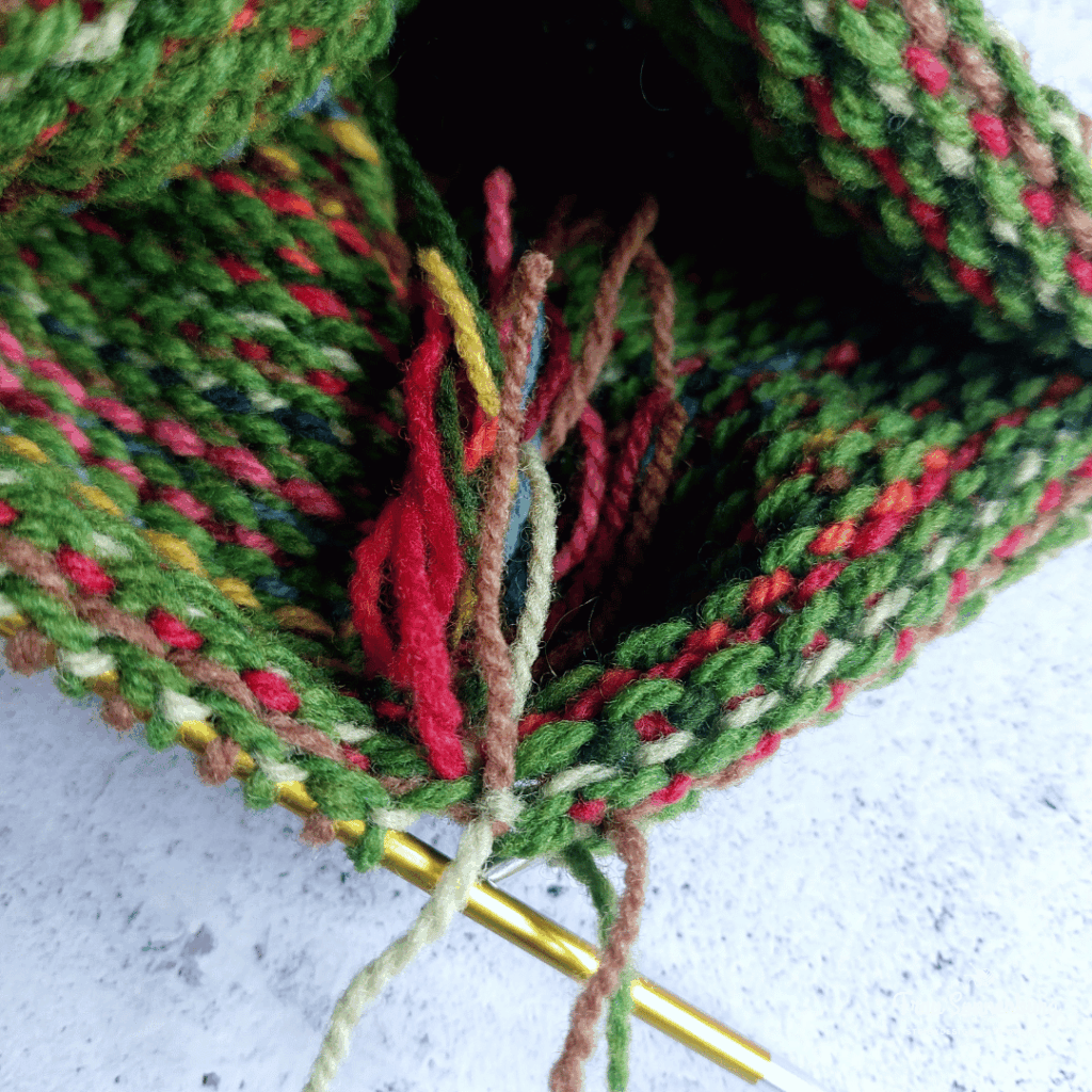 Sea Glass Cardigan - Ärmel innen