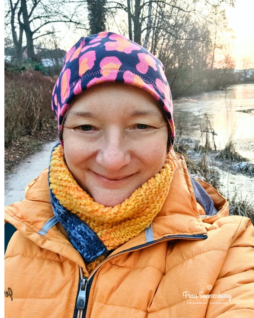 Leomütze aus Jacquard