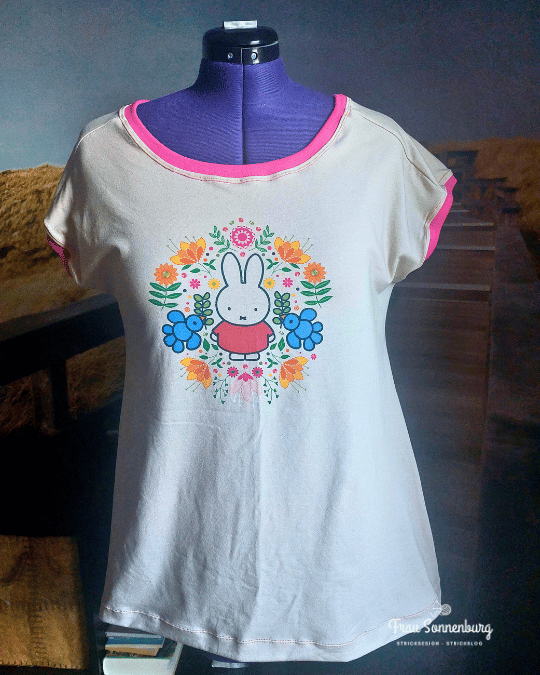 Faded Stripes Hasenshirt